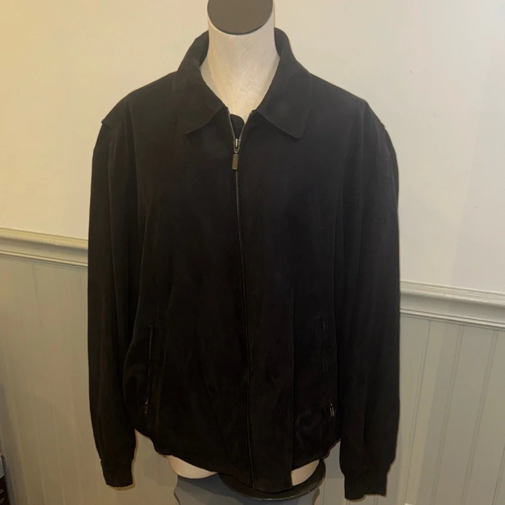 Men’s Weatherproof‎ Black Bomber Jacket size XL